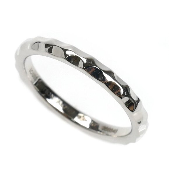 Louis Vuitton Jewelry - LOUIS VUITTON 18k White Gold Monogram Ring
